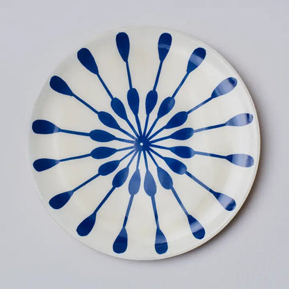 Sokka Jardin Stripes Wooden Plate
