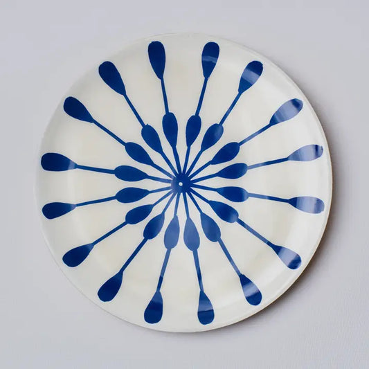 Sokka Jardin Stripes Wooden Plate