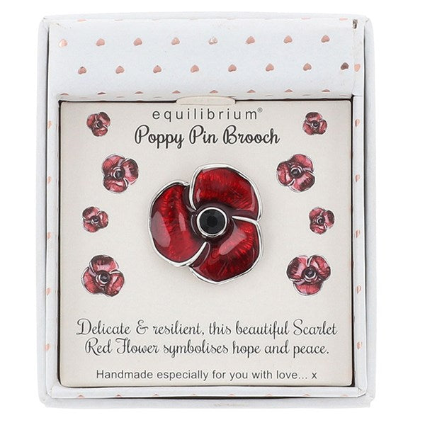 Equilibrium Poppy Pin in Gift Box