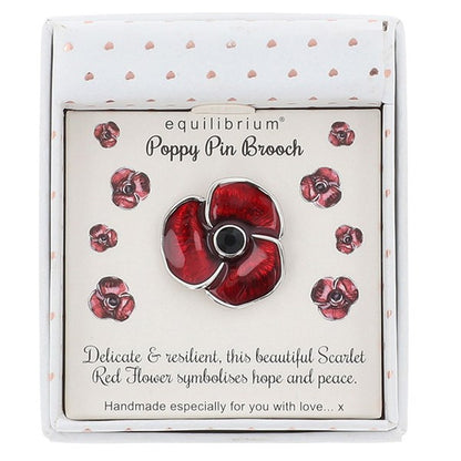 Equilibrium Poppy Pin in Gift Box