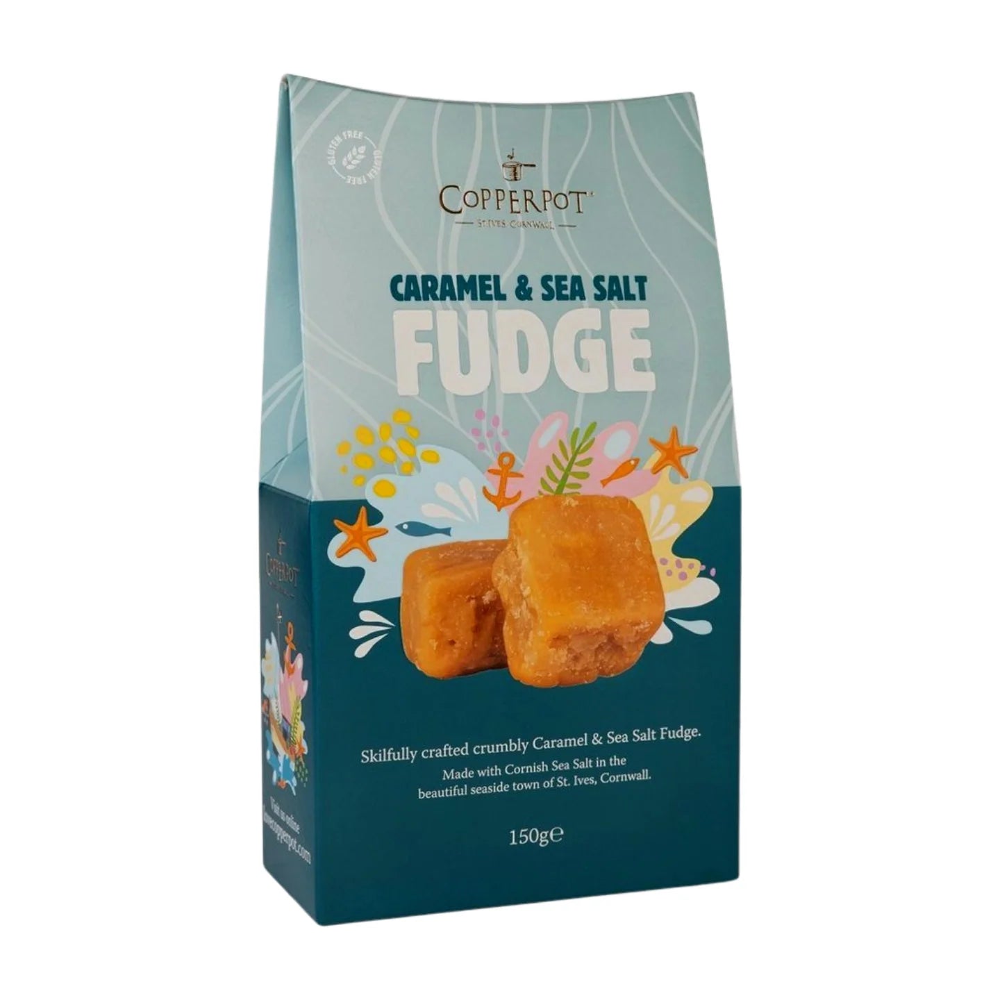 Copperpot Caramel & Sea Salt Fudge 150g