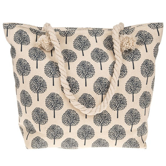 Tree of Life Tote Bag Cream 49cm
