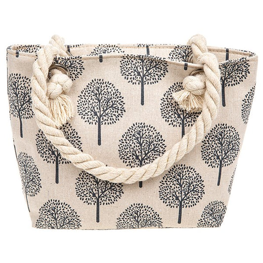 Tree of Life Handbag Cream 29cm