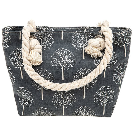 Tree of Life Handbag Grey 29cm