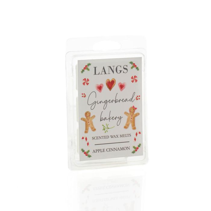 Pack of 6 Gingerbread Bakery Wax Melts