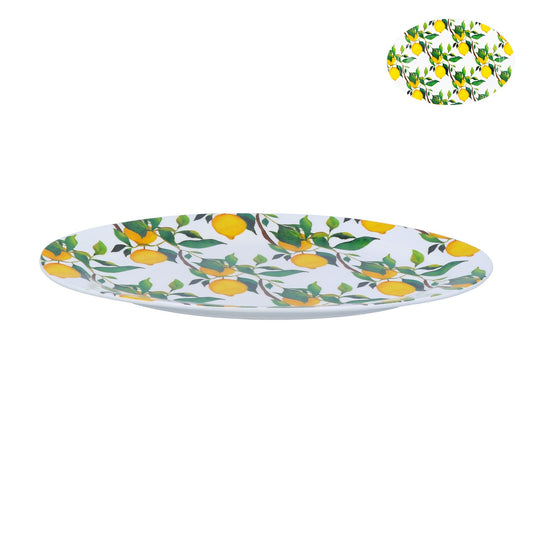 Gisela Graham Bone China Platter - Lemon Tree