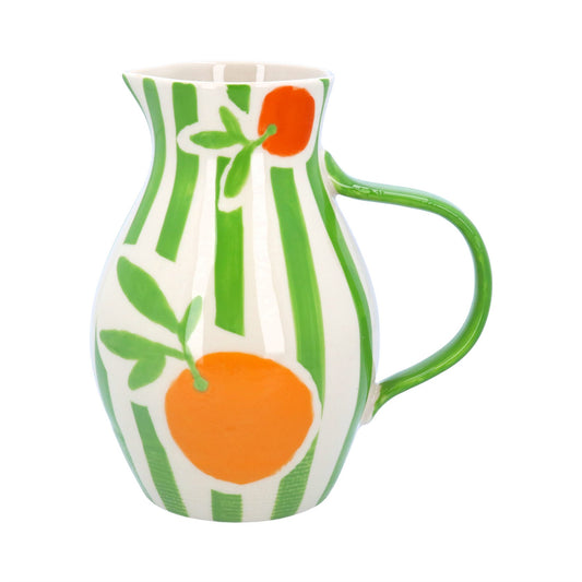Stoneware Jug, Medium - Clementine