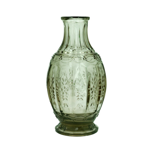 Gisela Graham Green Glass Carafe