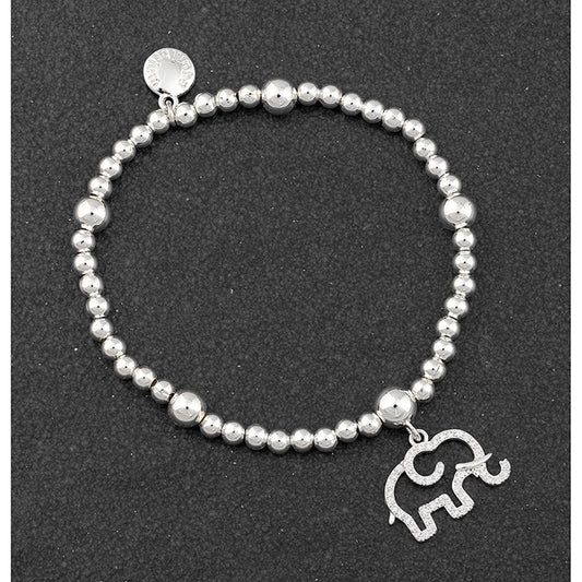 Little Ellie Silver Plated Sparkle Bracelet