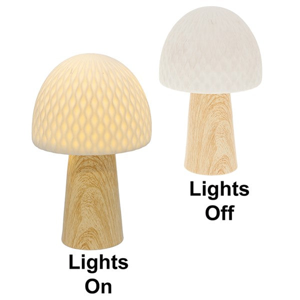 Mushroom Glow Lamp Button Small