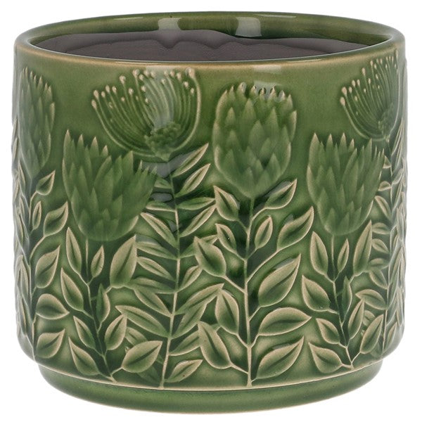 Glaze Planter Artichokes