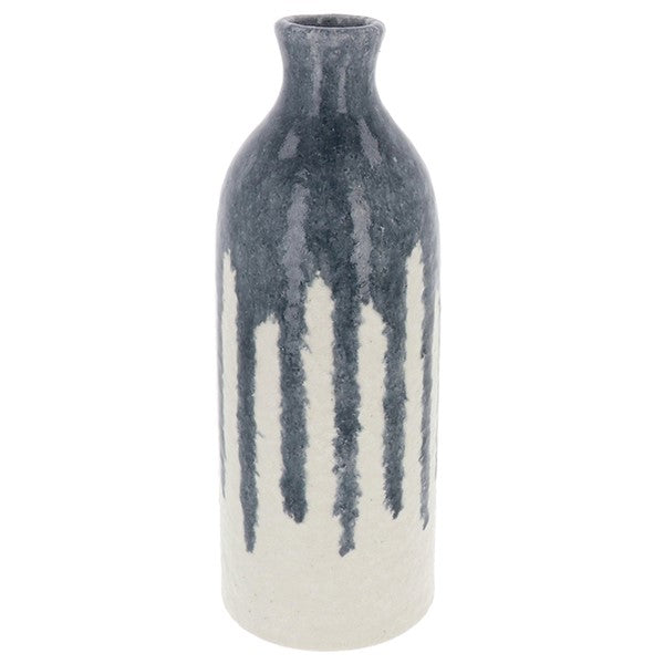 Vesuvius Bottle Vase Large Grey