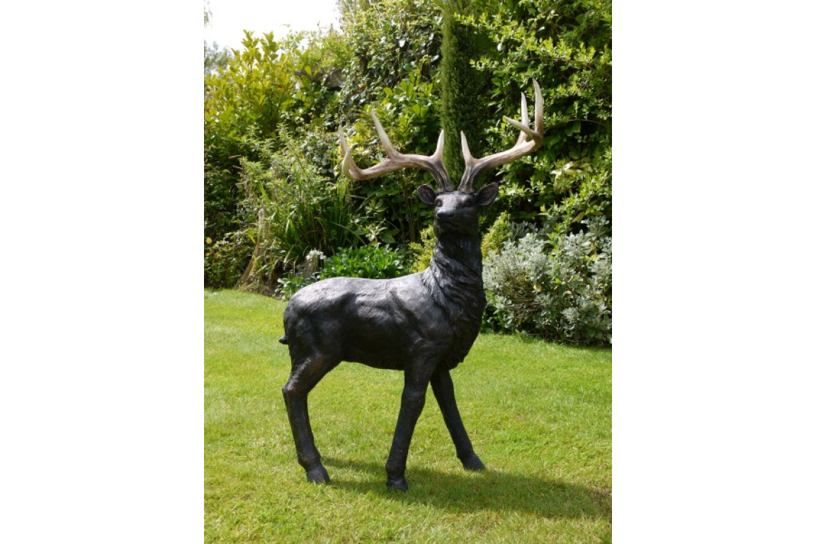 Large 1 Meter Garden Stag Ornament