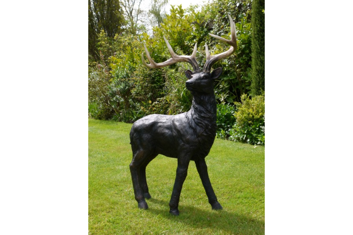 Large 1 Meter Garden Stag Ornament