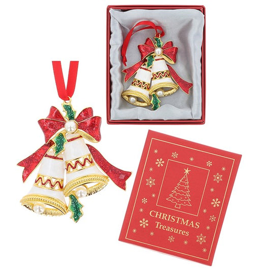 Xmas Treasures Bells Hanging Decoration