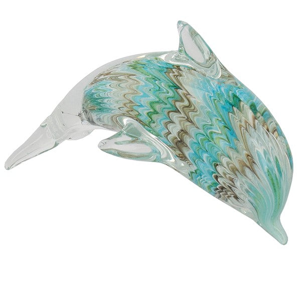 Art In Glass Handmade Dolphin Small