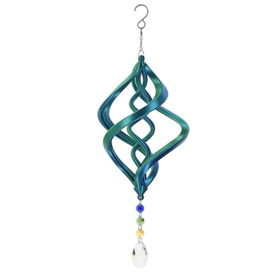 Shimmerz Typhoon Large Green Wind Spinner