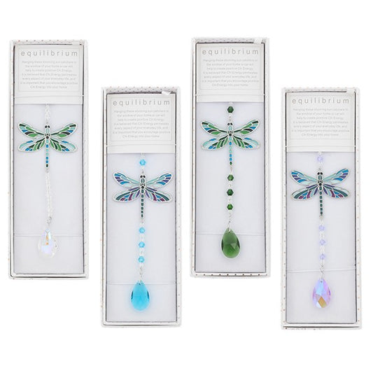 Vibrant Colours Dragonfly Suncatcher