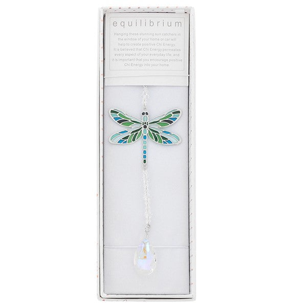 Vibrant Colours Dragonfly Suncatcher