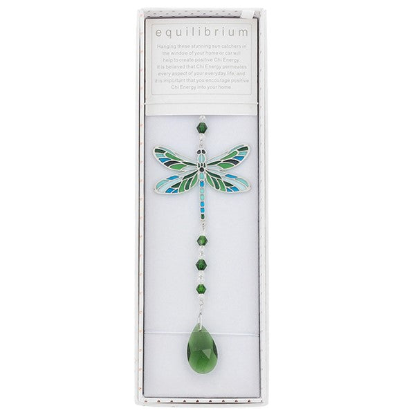Vibrant Colours Dragonfly Suncatcher