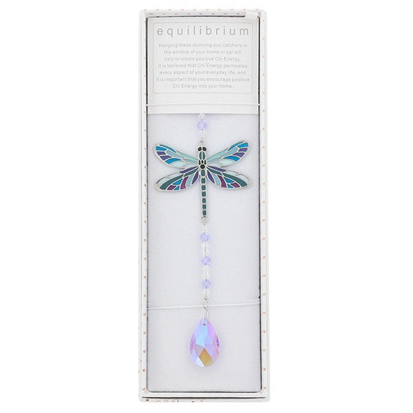 Vibrant Colours Dragonfly Suncatcher