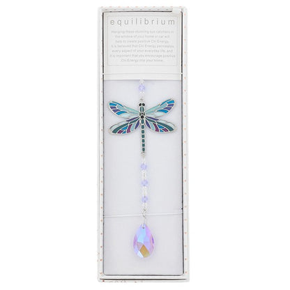 Vibrant Colours Dragonfly Suncatcher