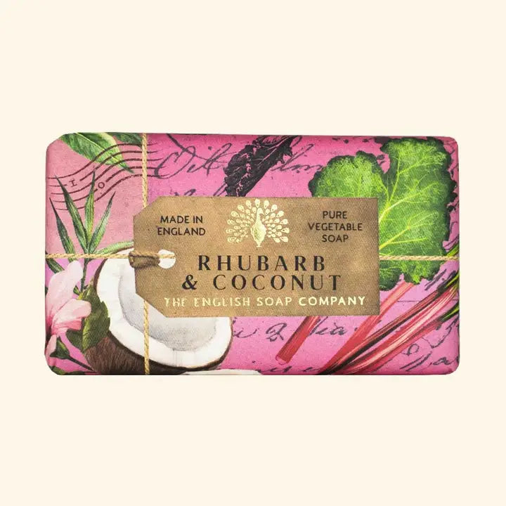 Rhubarb and Coconut Soap