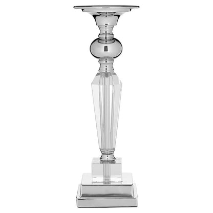 Amara Crystal and Metal Large Candle Holder