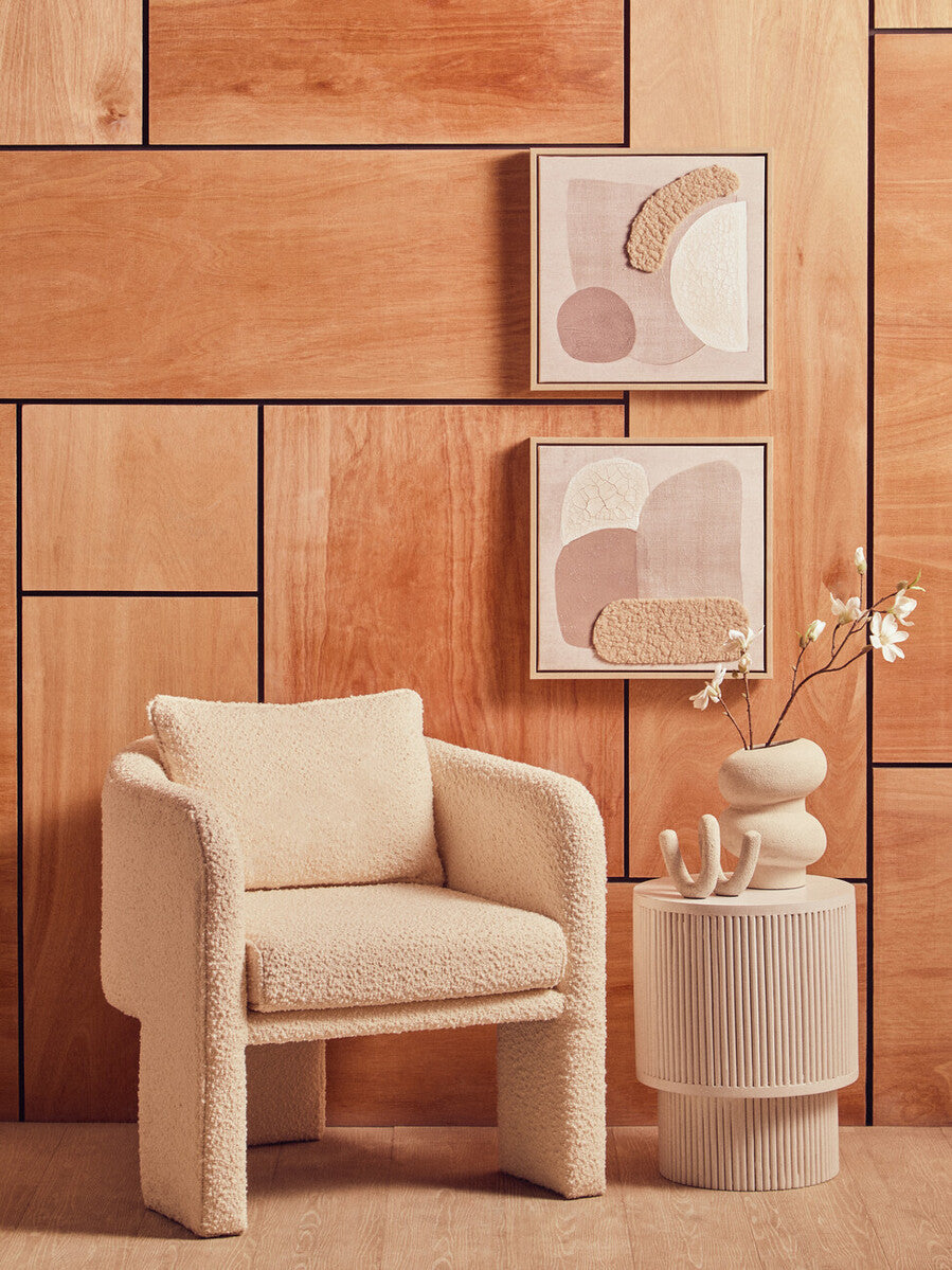 Astratto Natural Textured Wall Art