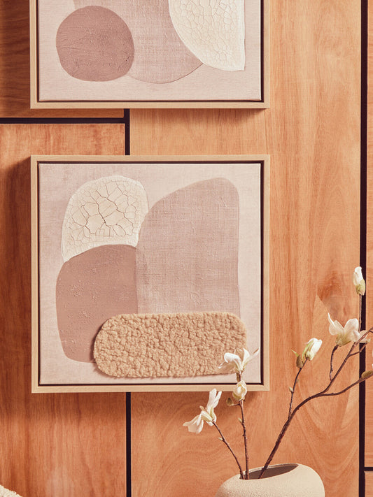 Astratto Natural Textured Wall Art