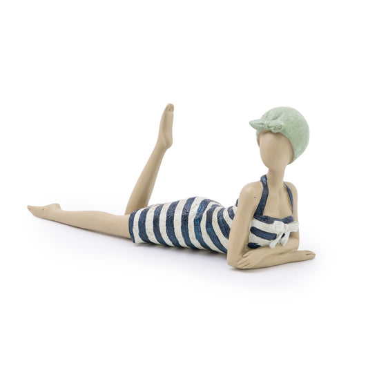 Bathing Beach Lady Figurine 28cm