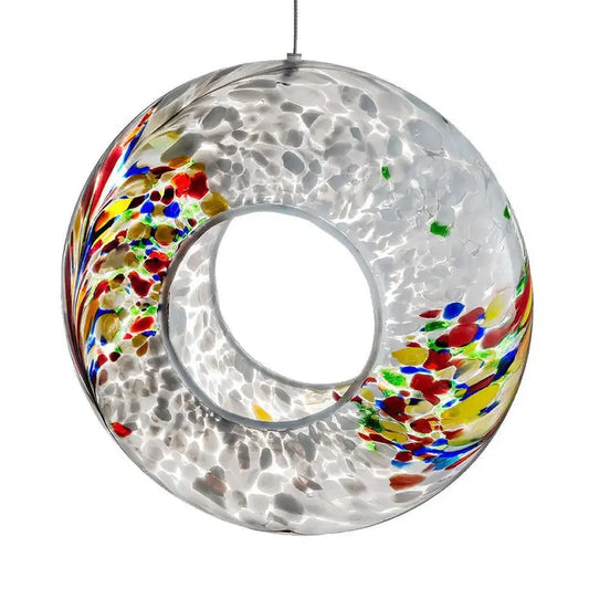 Hanging Bird Feeder - White