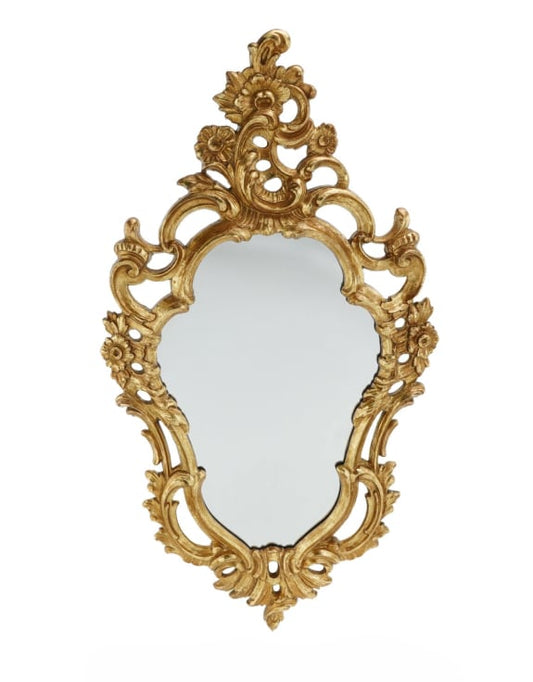 Antique Gold Ornate French Wall Mirror