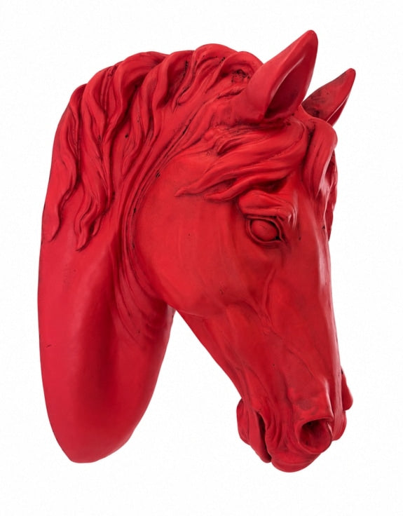 Magenta "Pink Pony" Large Horse Wall Head