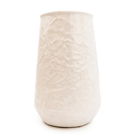 Large Natural Conical Vase 34.5cm