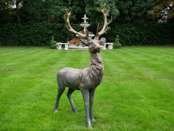 Large Garden Stag
