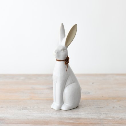 Rabbit Sitting Ornament, 21.7cm