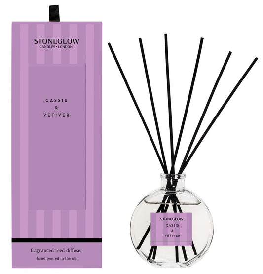 Stoneglow Modern Classics - Cassis & Vetiver - Scented Reed Diffuser 120ml