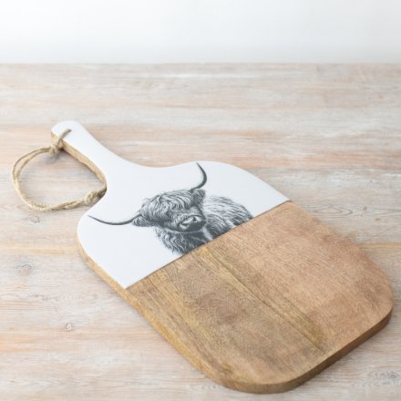 50cm Highland Cow Chopping Board