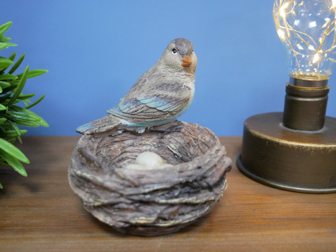 Bird Nest Garden Ornament