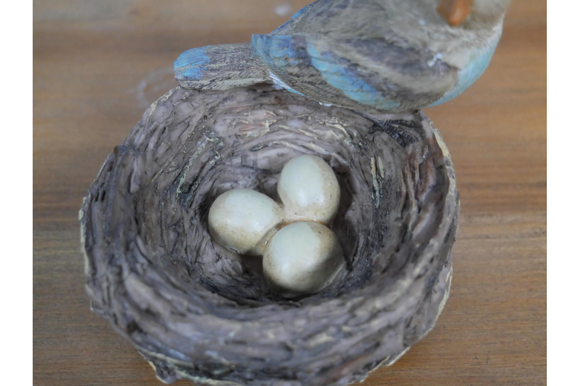 Bird Nest Garden Ornament