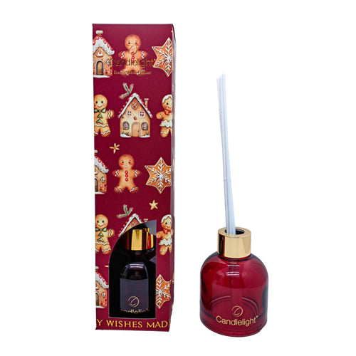 100ml Gingerbread Kisses Reed Diffuser - Gingerbread Scented