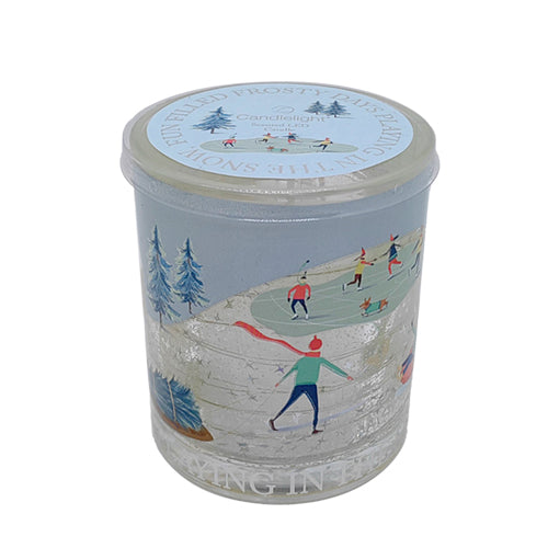 LED Candle Snowy Days - Fir Tree Scented