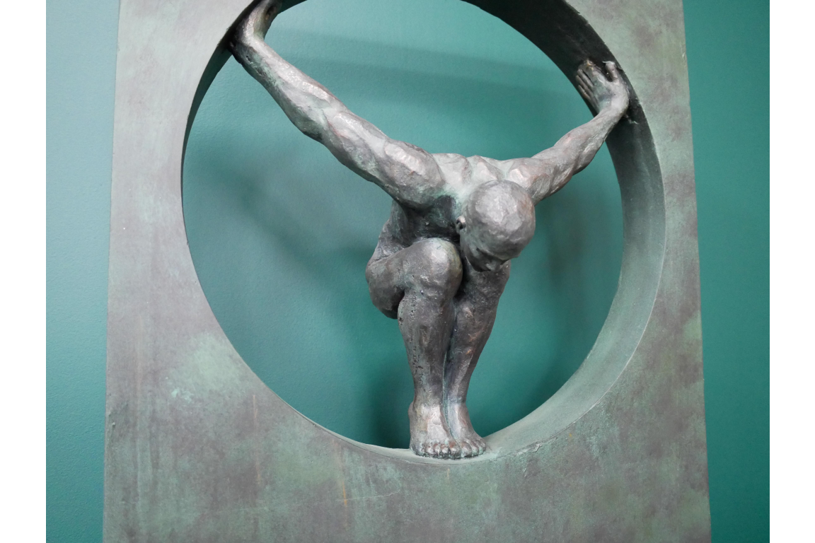 Statement Large Diver Statue