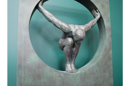 Statement Large Diver Statue