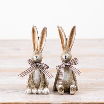 Single Sitting Rabbit Figurine