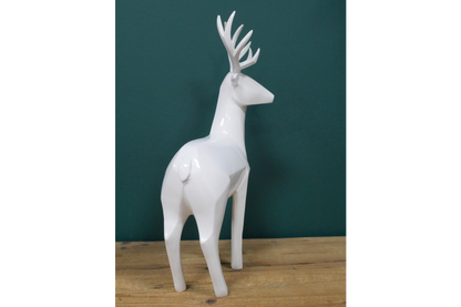 White Stag Ornament 41cm