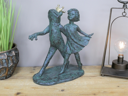 Dancing Girl & Frog Ornament