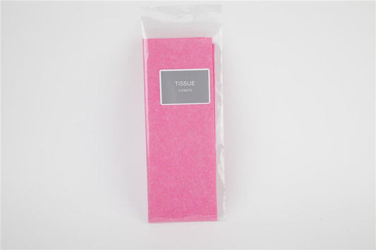 Plain Pink Tissue Paper - Pack of 3 Sheets