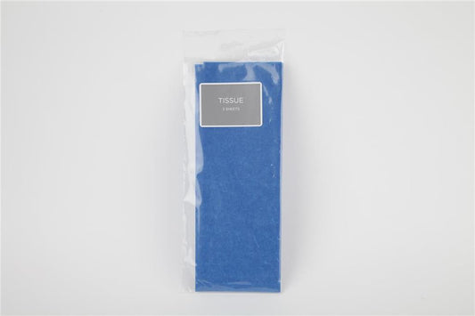 Plain Blue Tissue Paper - Pack of 3 Sheets